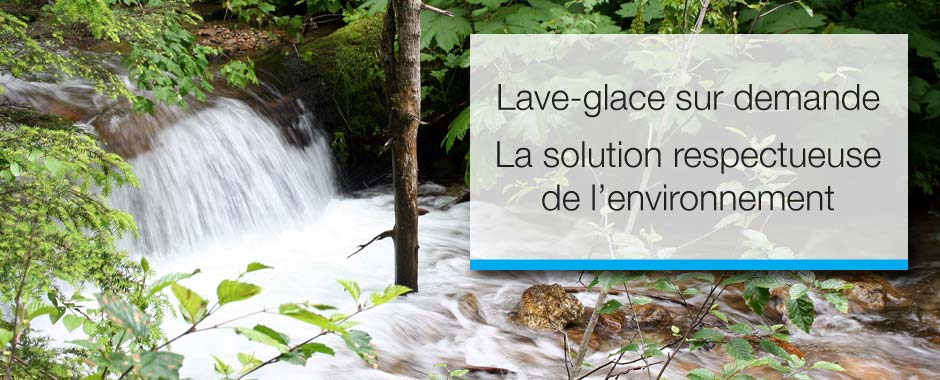 Lave-glace sur demande